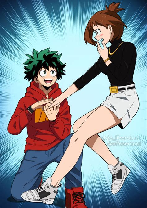 uraraka x deku|IzuOcha .